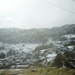 snow covered hillside